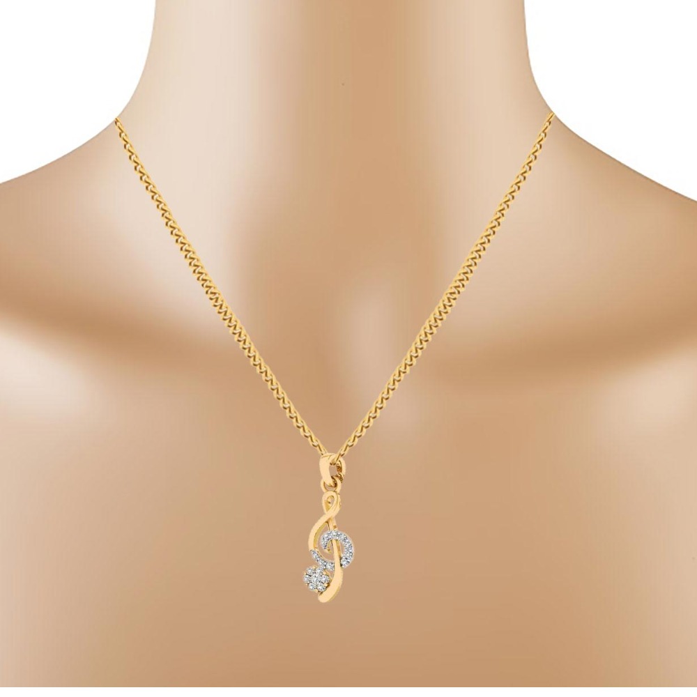 MUSIC SHAPE PENDENT - Image 2