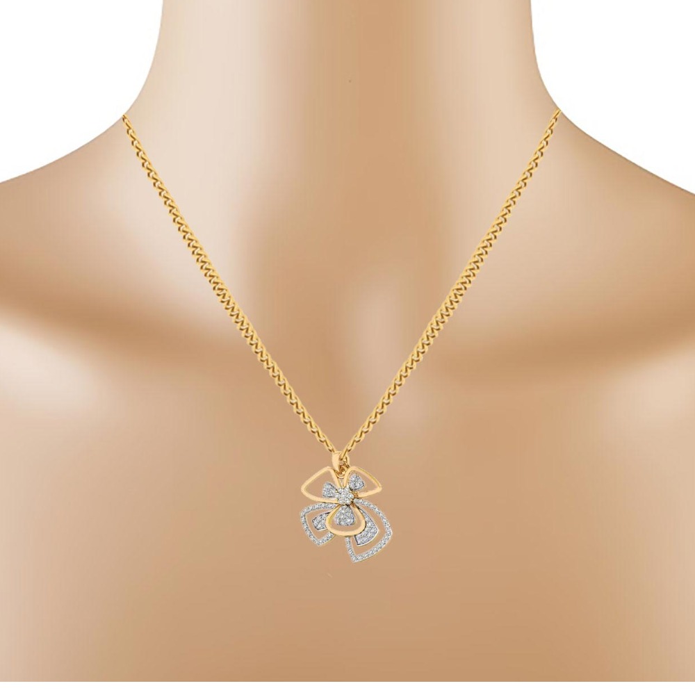 SQUARE DIAMOND PENDENTT - Image 2