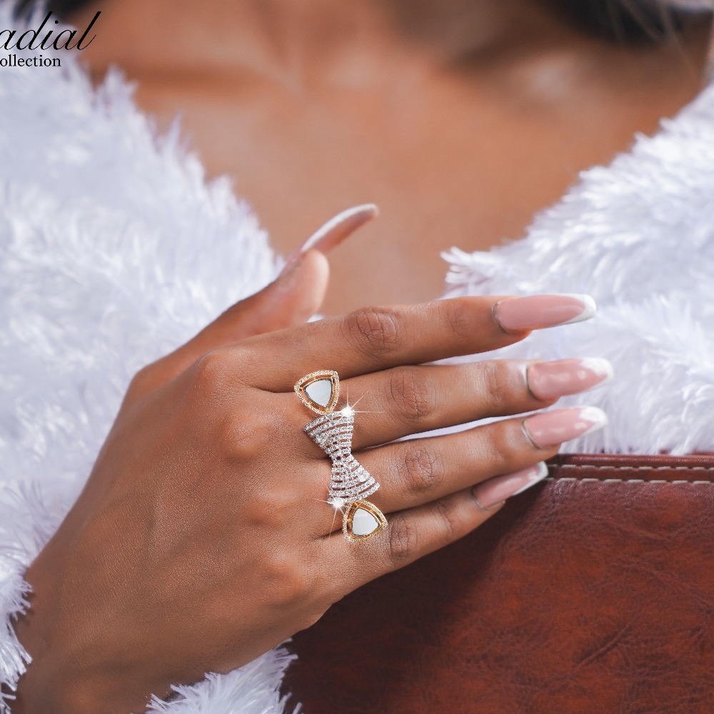 14kt heavy diamond ring - Image 2