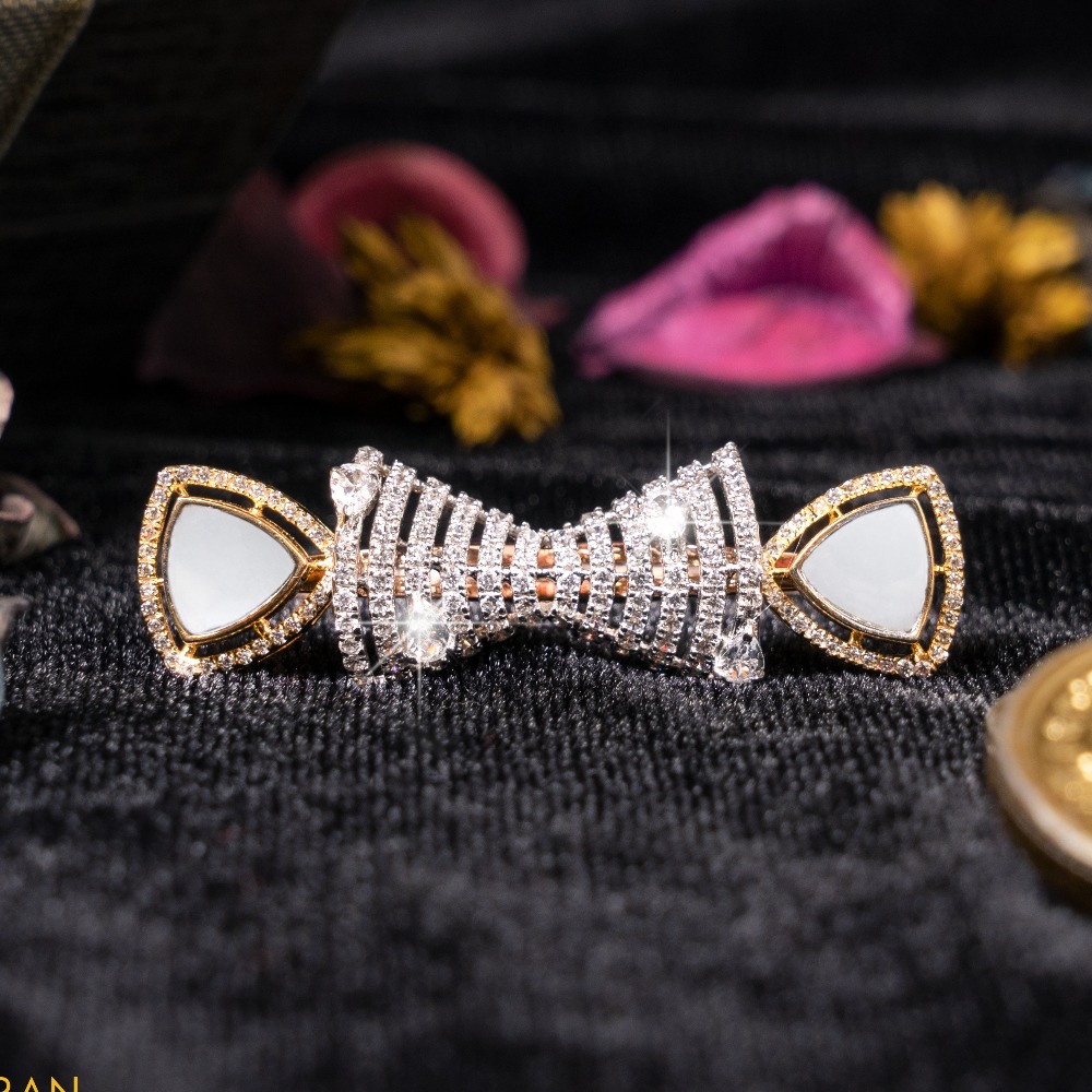 14kt heavy diamond ring