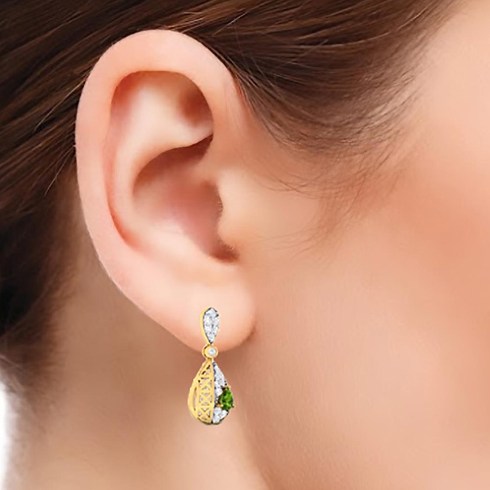 jali with color stone pendant - Image 3