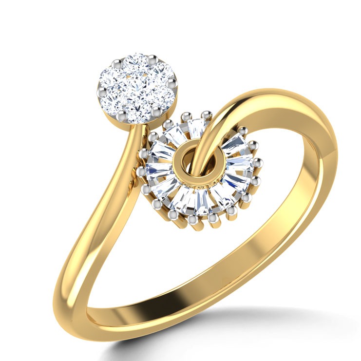 14KT GOLD LIGHT WEIGHT RING