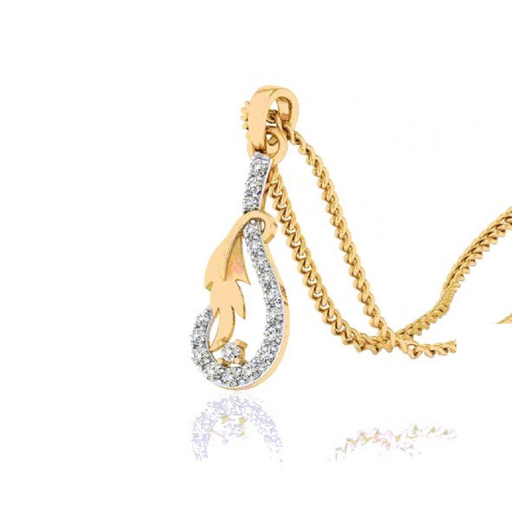 LADIES LEAF PENDENT