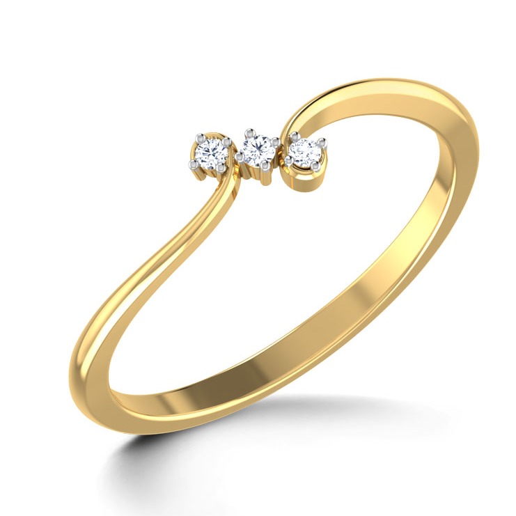 14KT DIAMOND RING