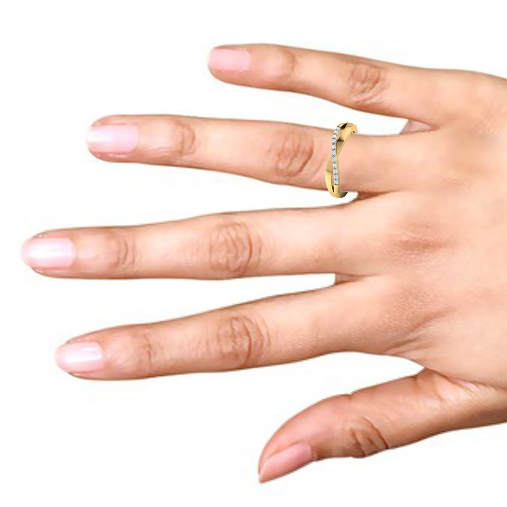 14KT INFINITY RING - Image 2