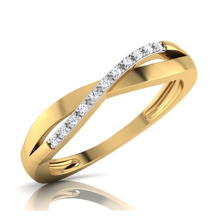 14KT INFINITY RING