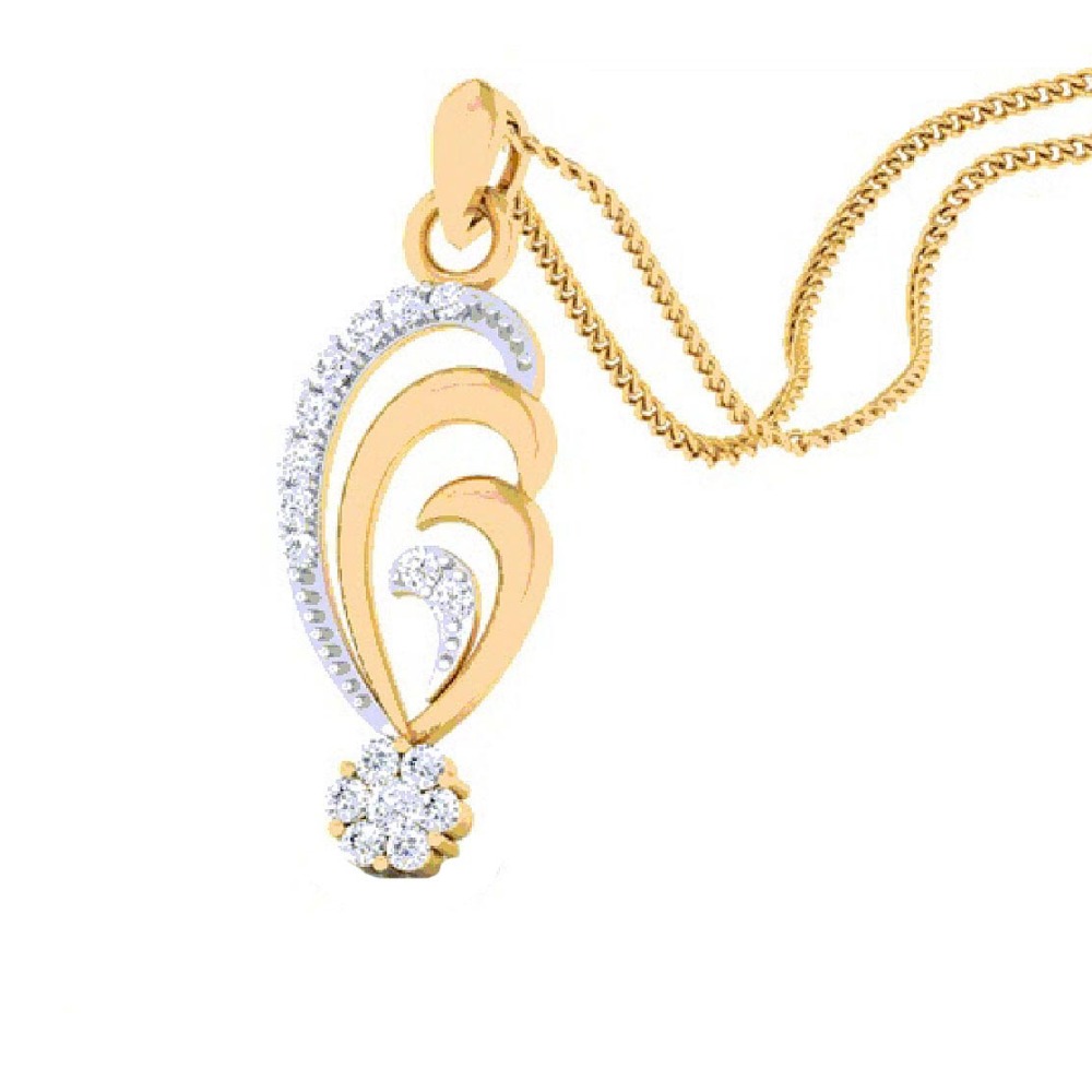 ladies diamond pendent