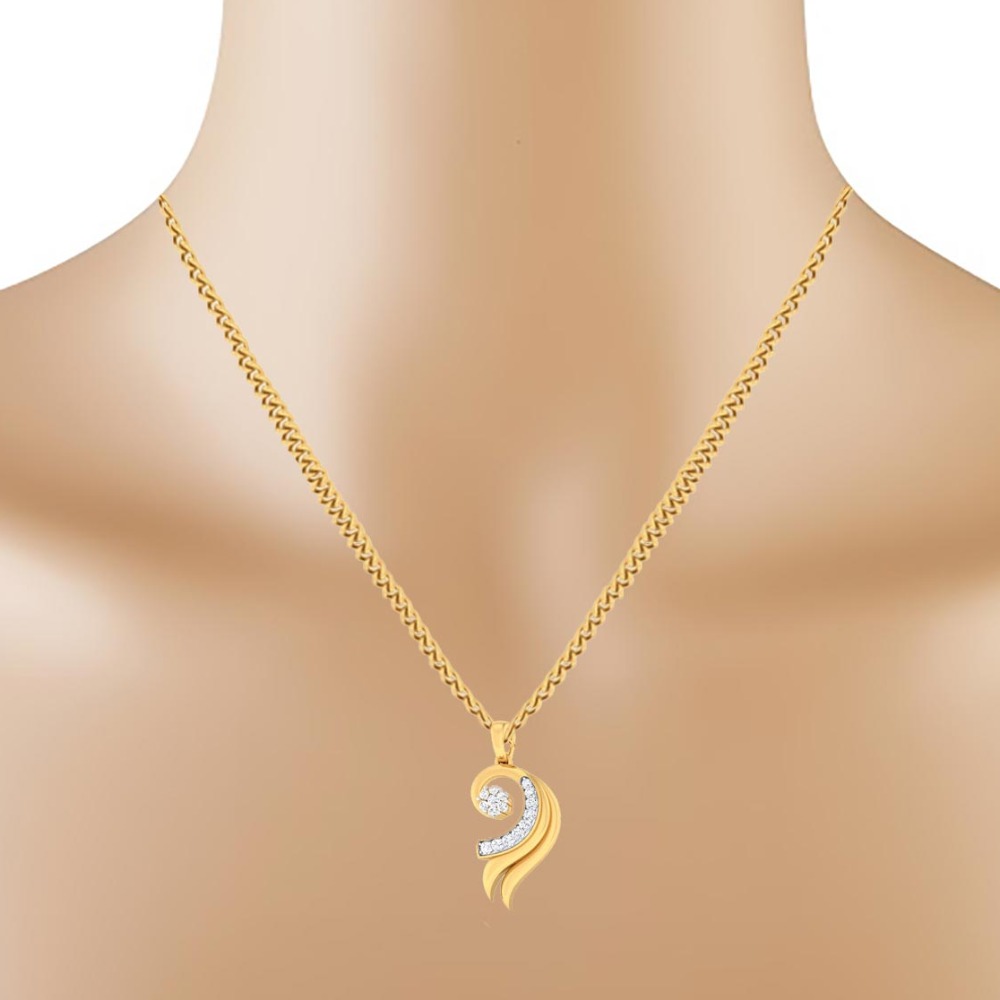 freehand motif pendant - Image 2