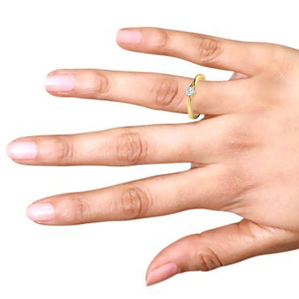 14KT HERAT DIAMOND RING - Image 2