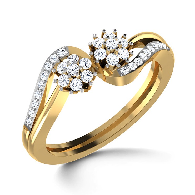 14KT FANCY RING