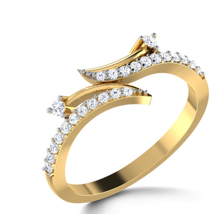 14kt fancy Diamond