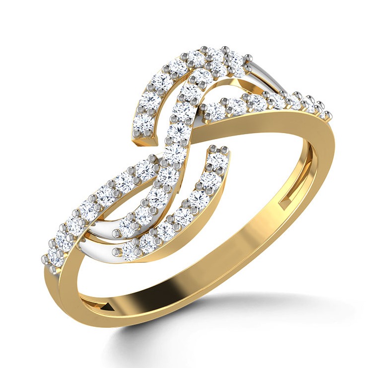 14kt fancy Diamond
