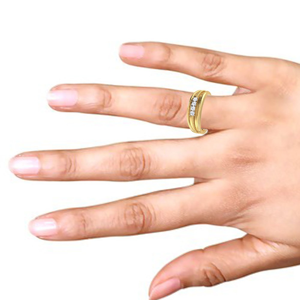 round diamond ring - Image 2