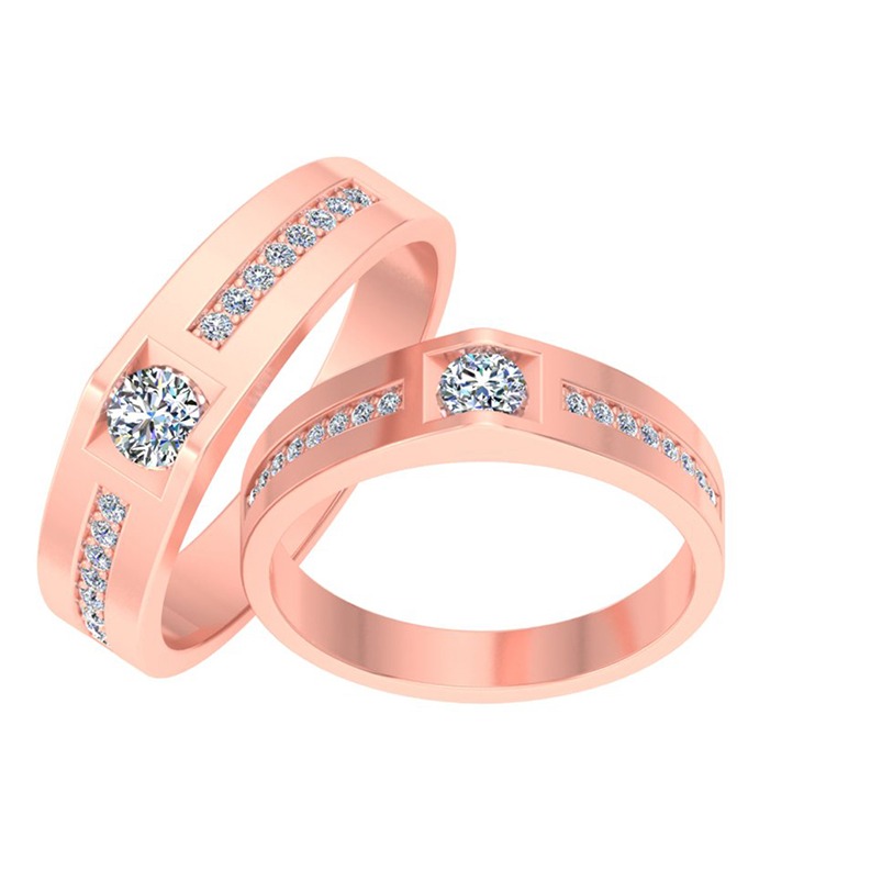 22K Gold Couple Bands