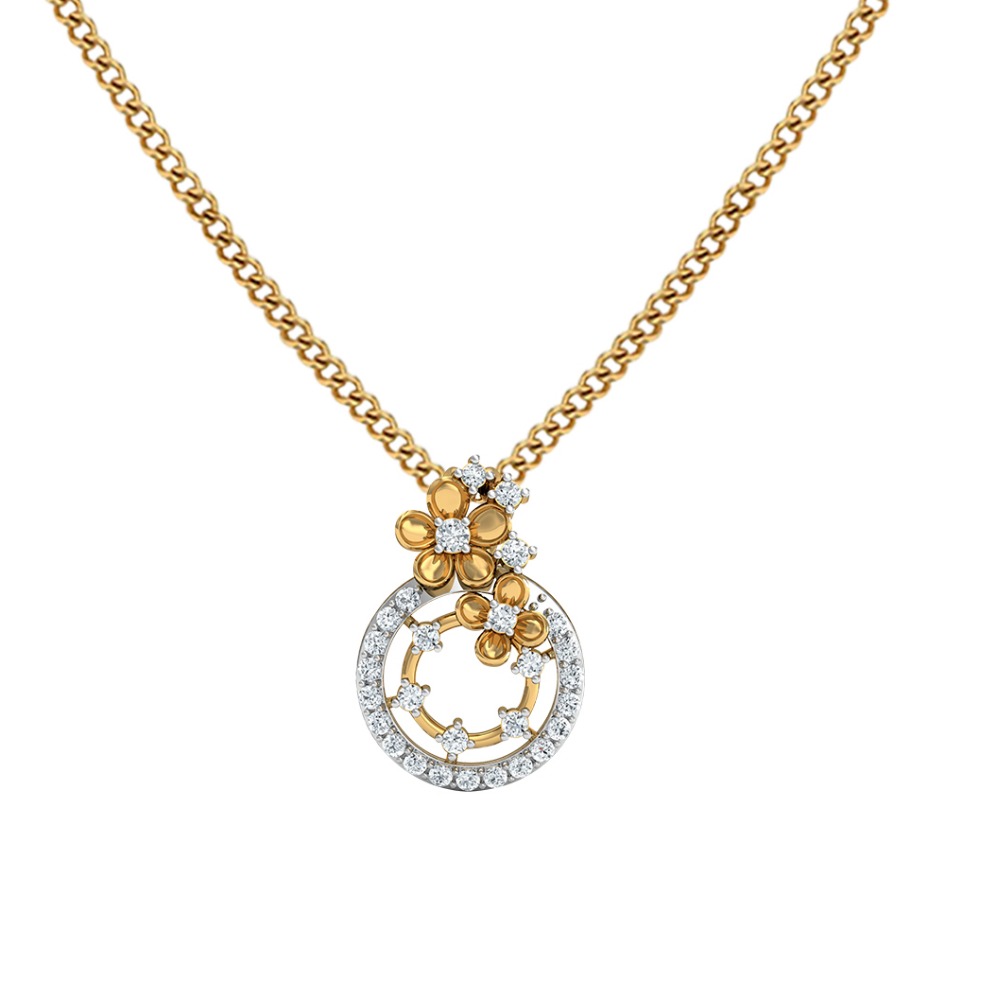 14kt Gold lightweight  Pendant