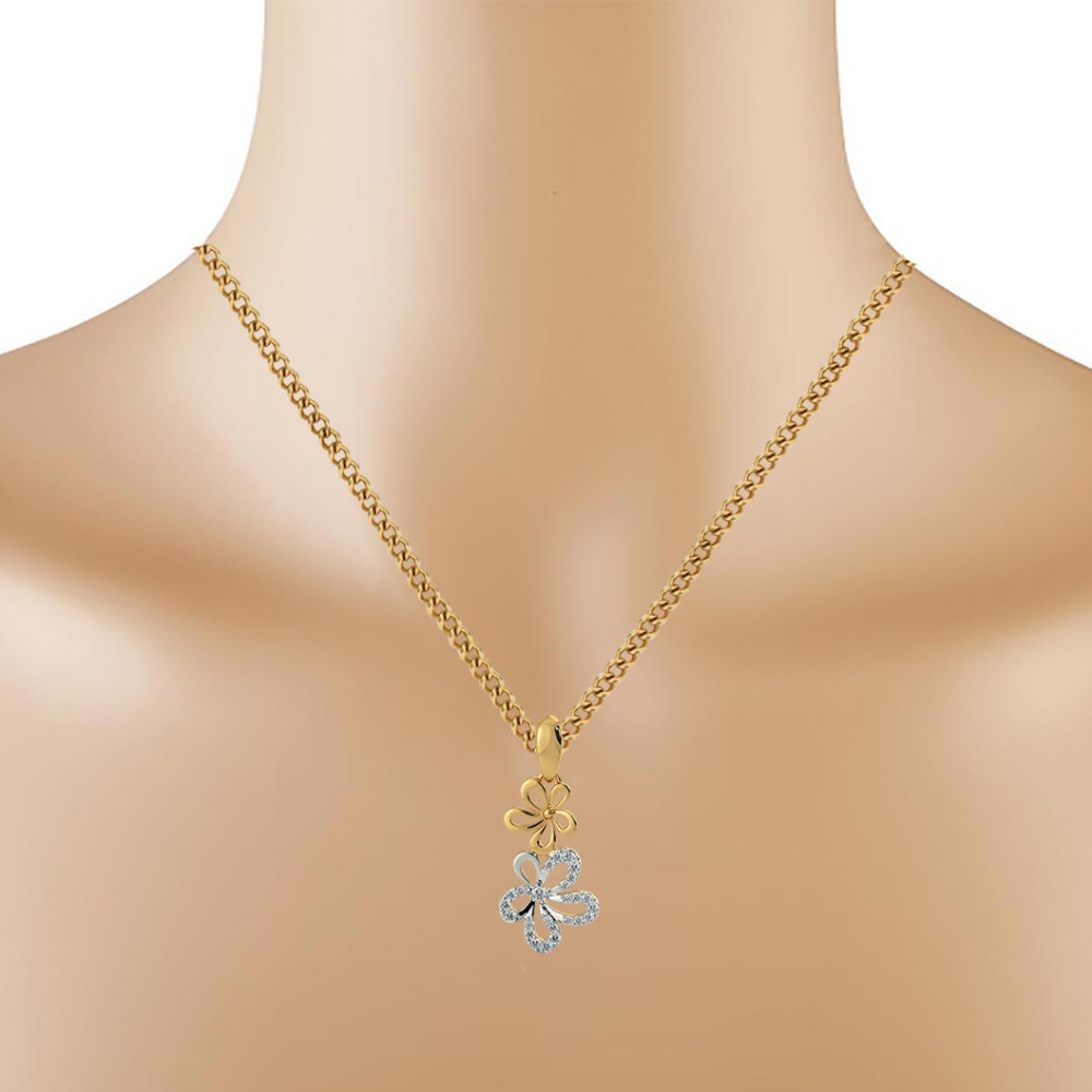 twin Flower Pendant - Image 2