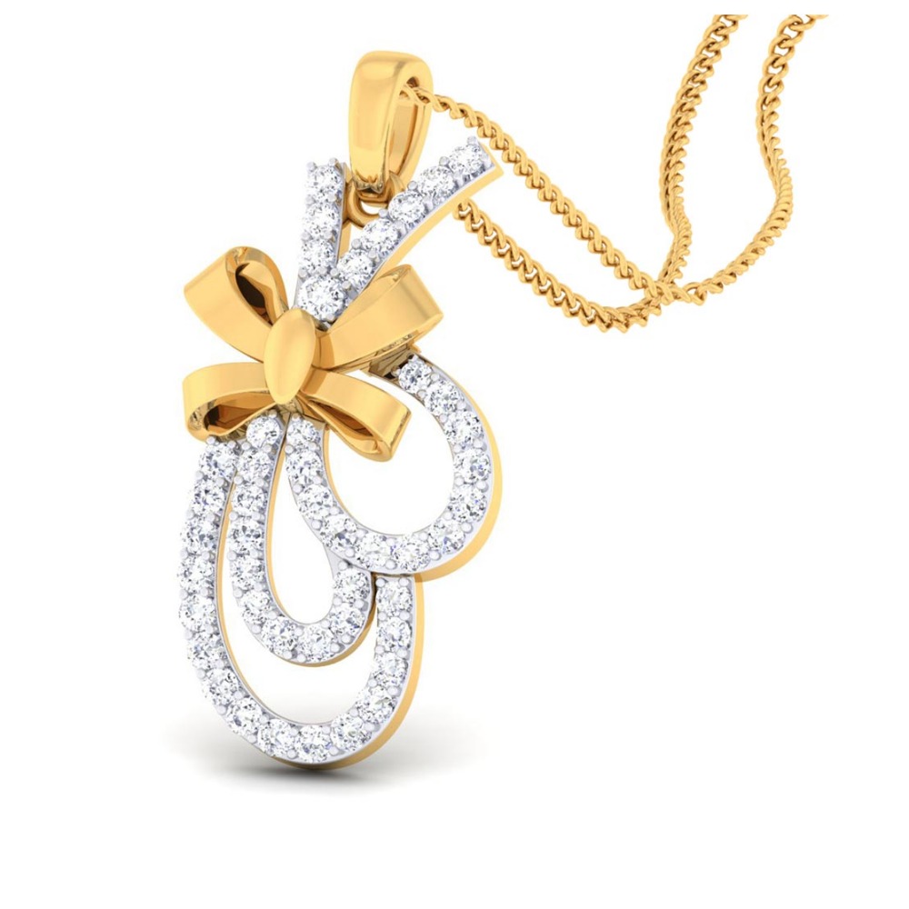 14kt Delicate pendant