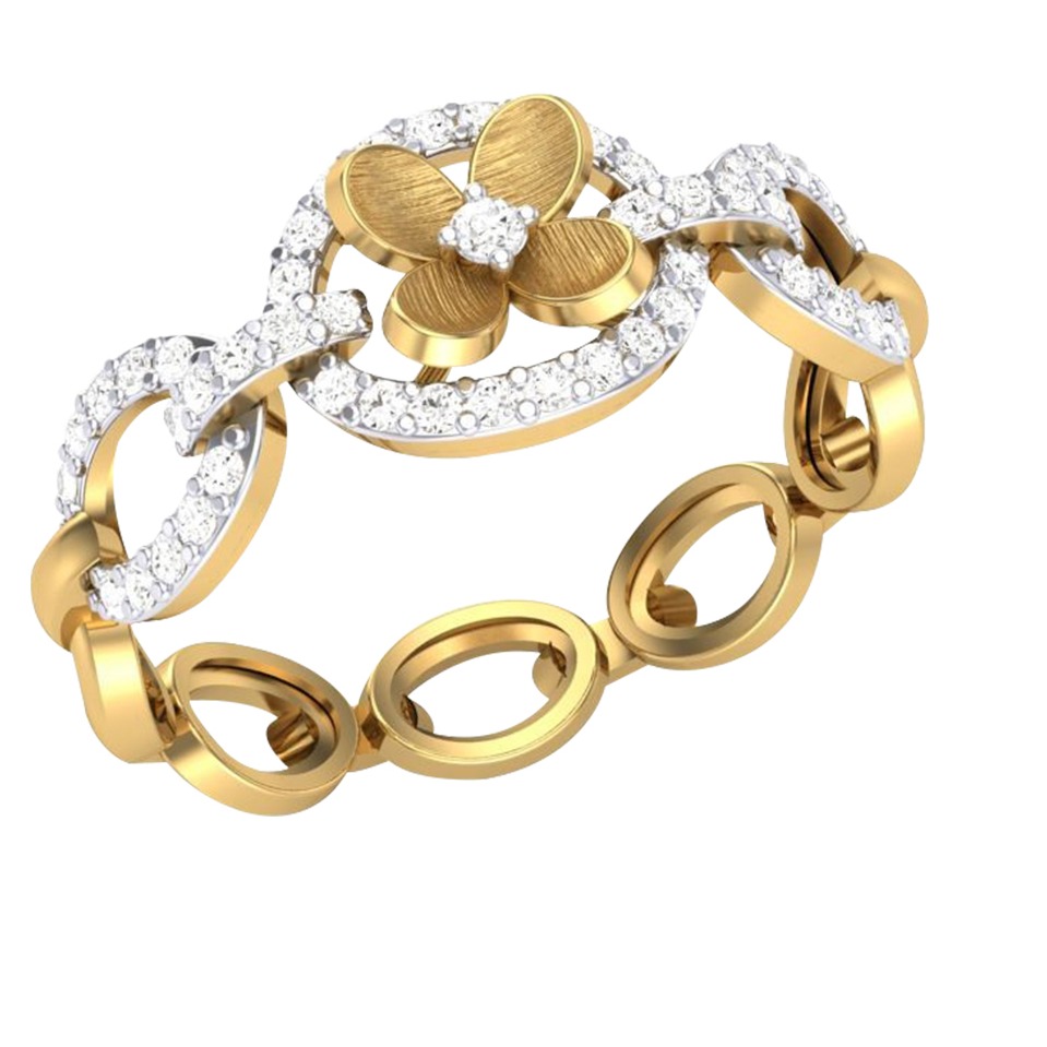 Unique design in 14 kt