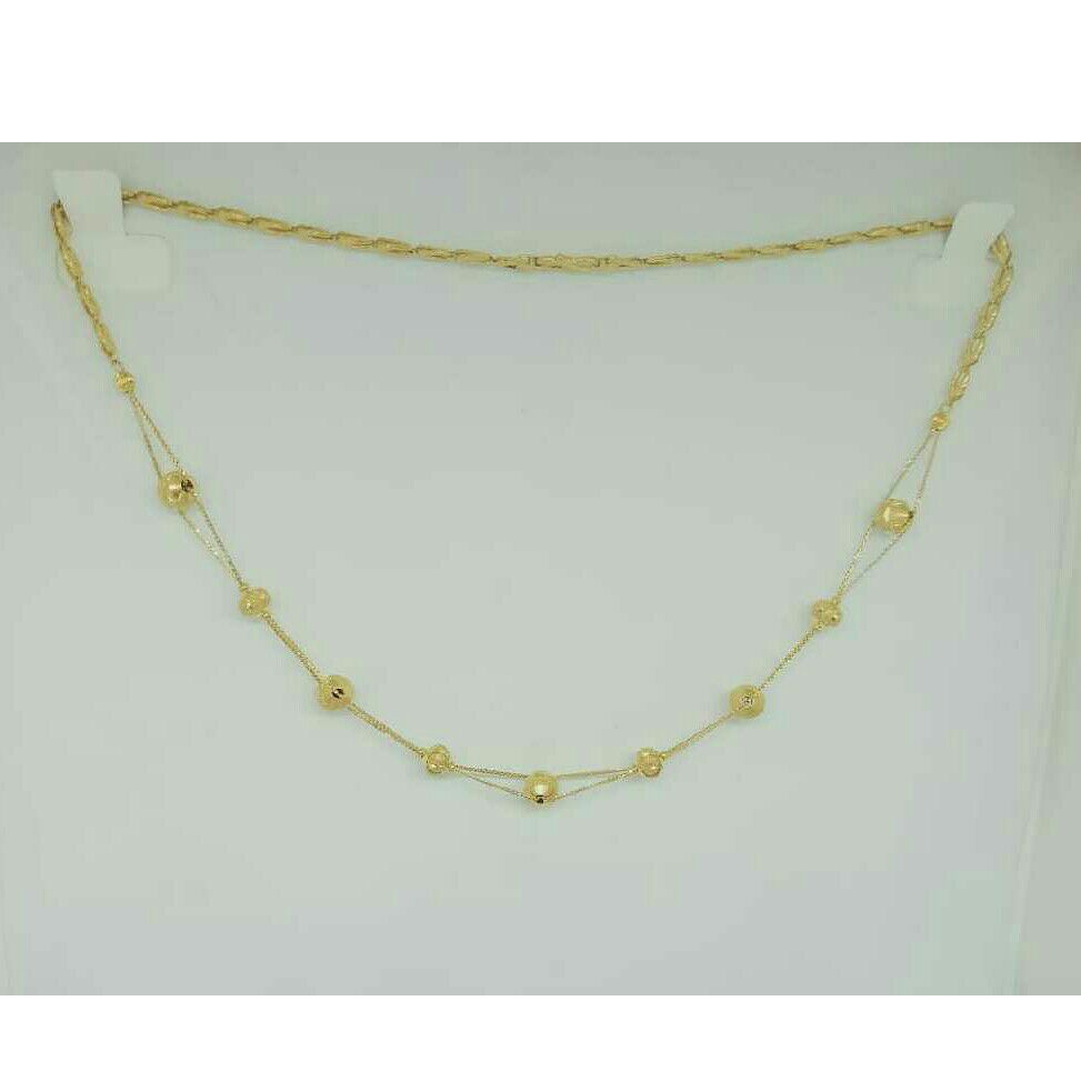 916 Gold Delicate Chain For Ladies