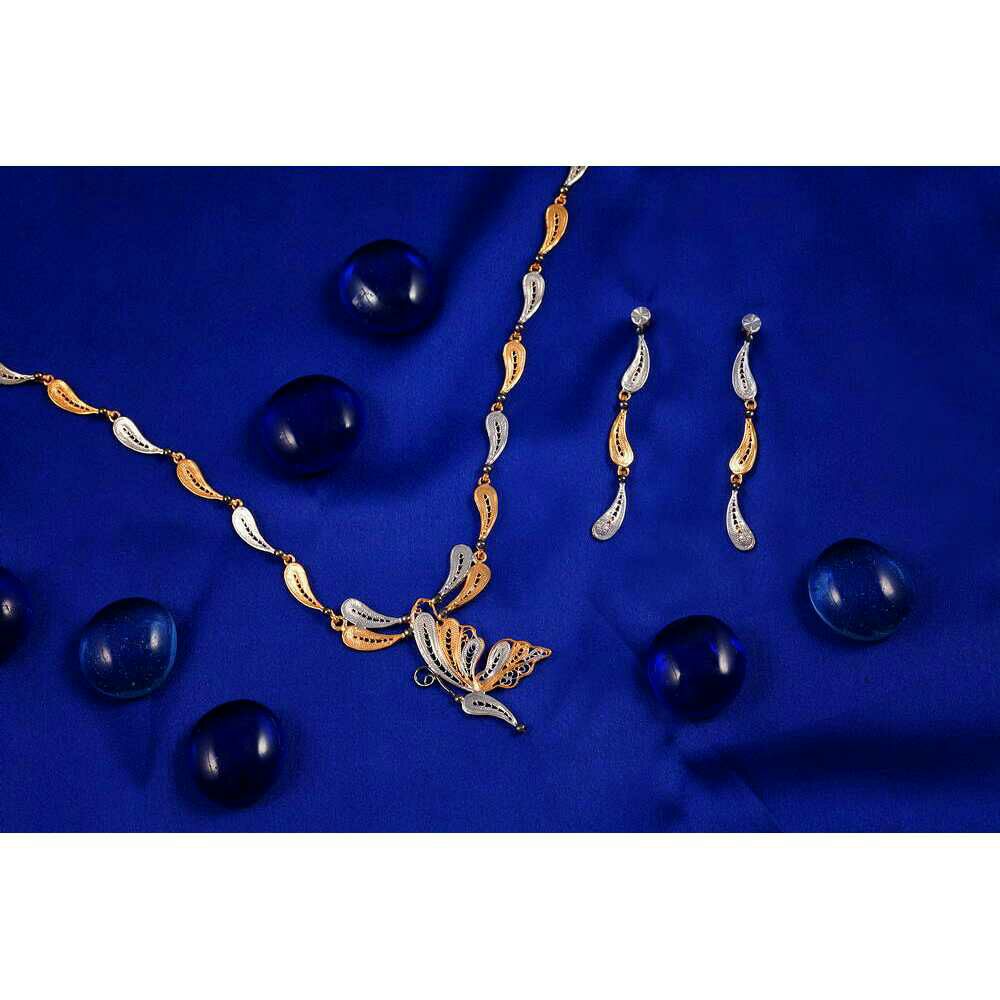 916 Gold Fantastic  Pendant Set