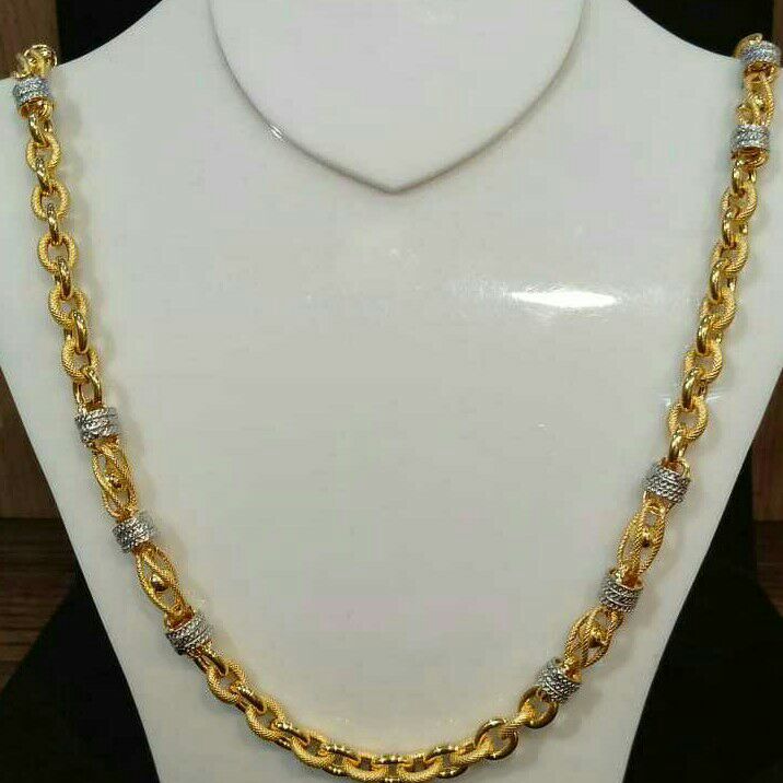 22KT  Gold  Stylish  Chain