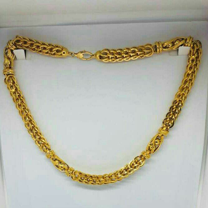 Exclusive 916 Gold Chain For Men