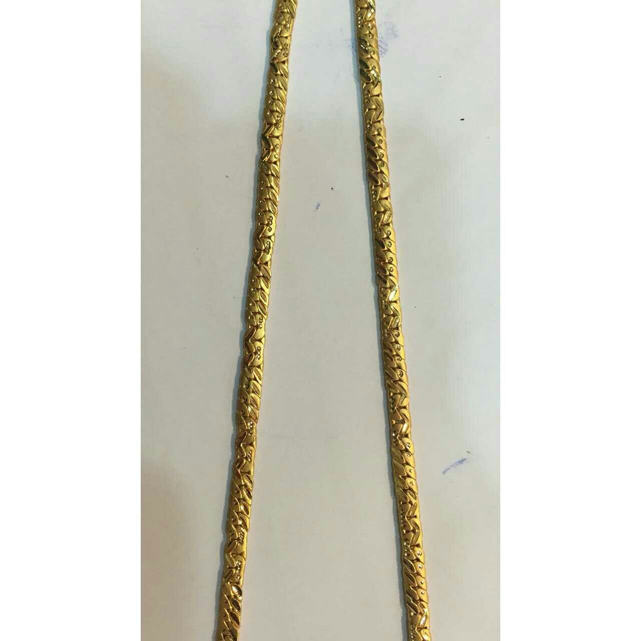 22k/916 Classic Gold Chain