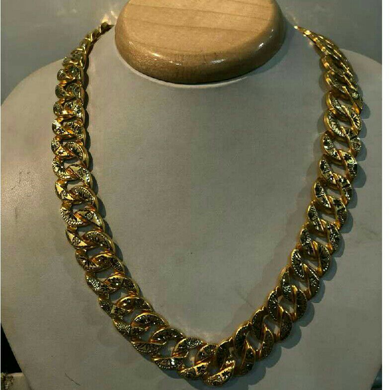22kt Broad Design Gold Chain
