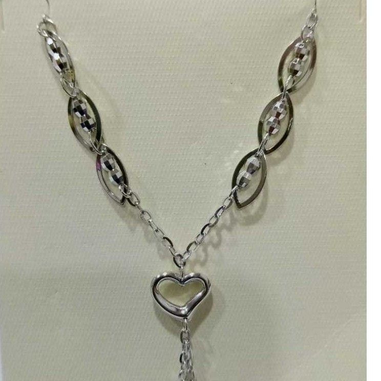 925 Silver Heart Shape Classic Dokia