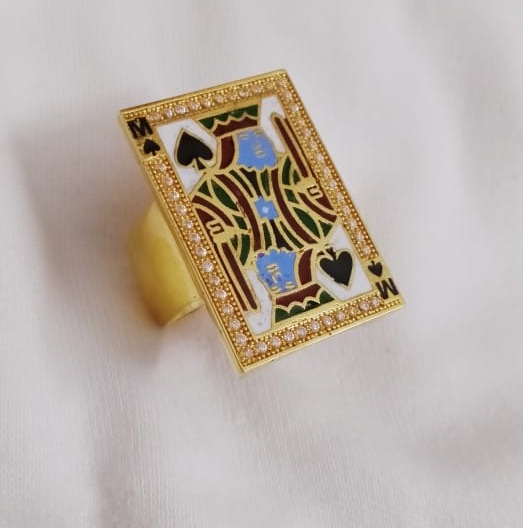 916 Gold King Design Ring