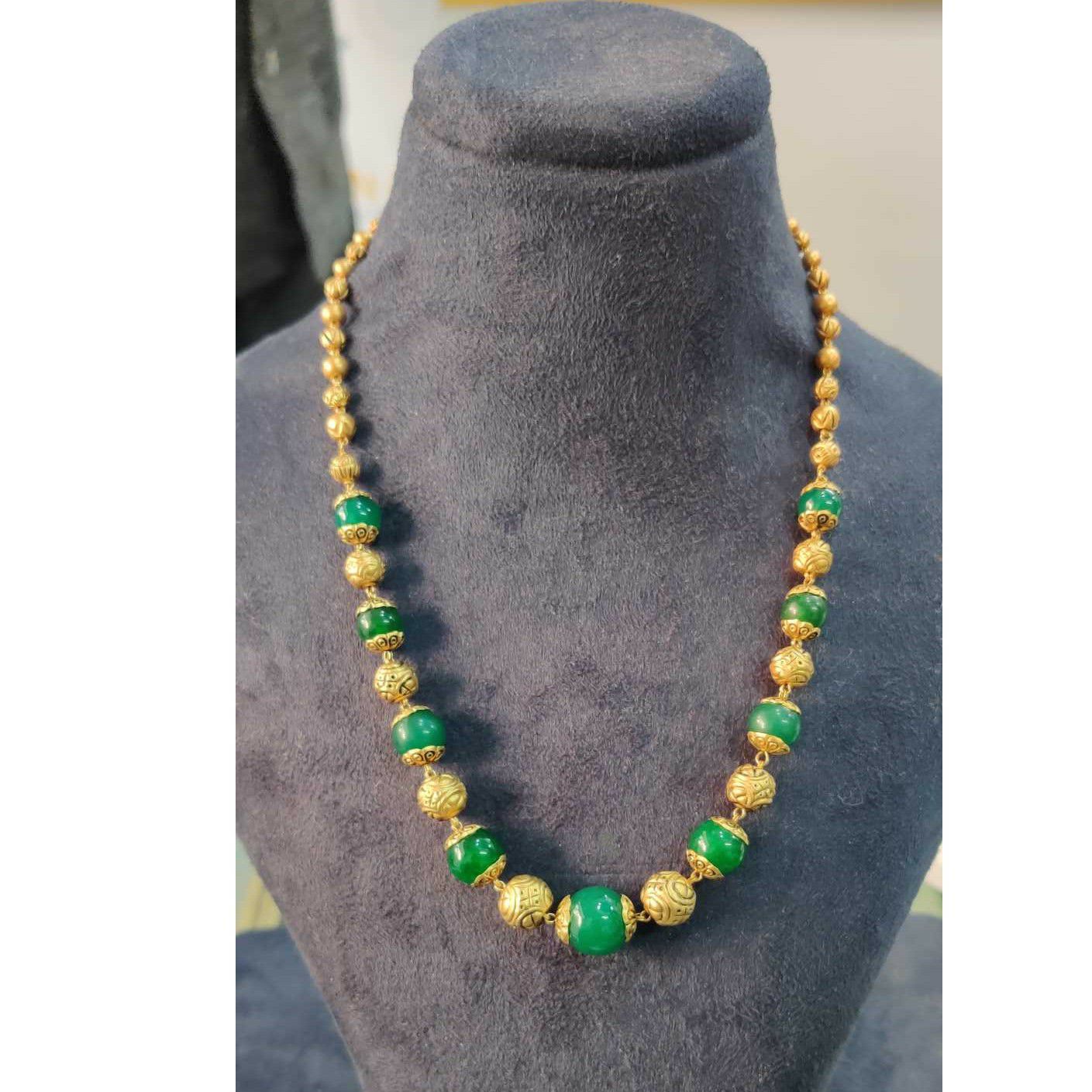 91.6 Gold Antique Mala