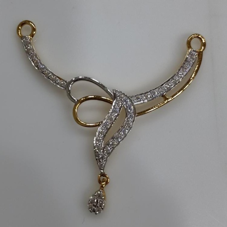 916 Gold Simple Design Pendant