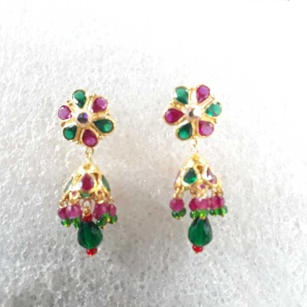 Gold Ladies Handmade Earrings