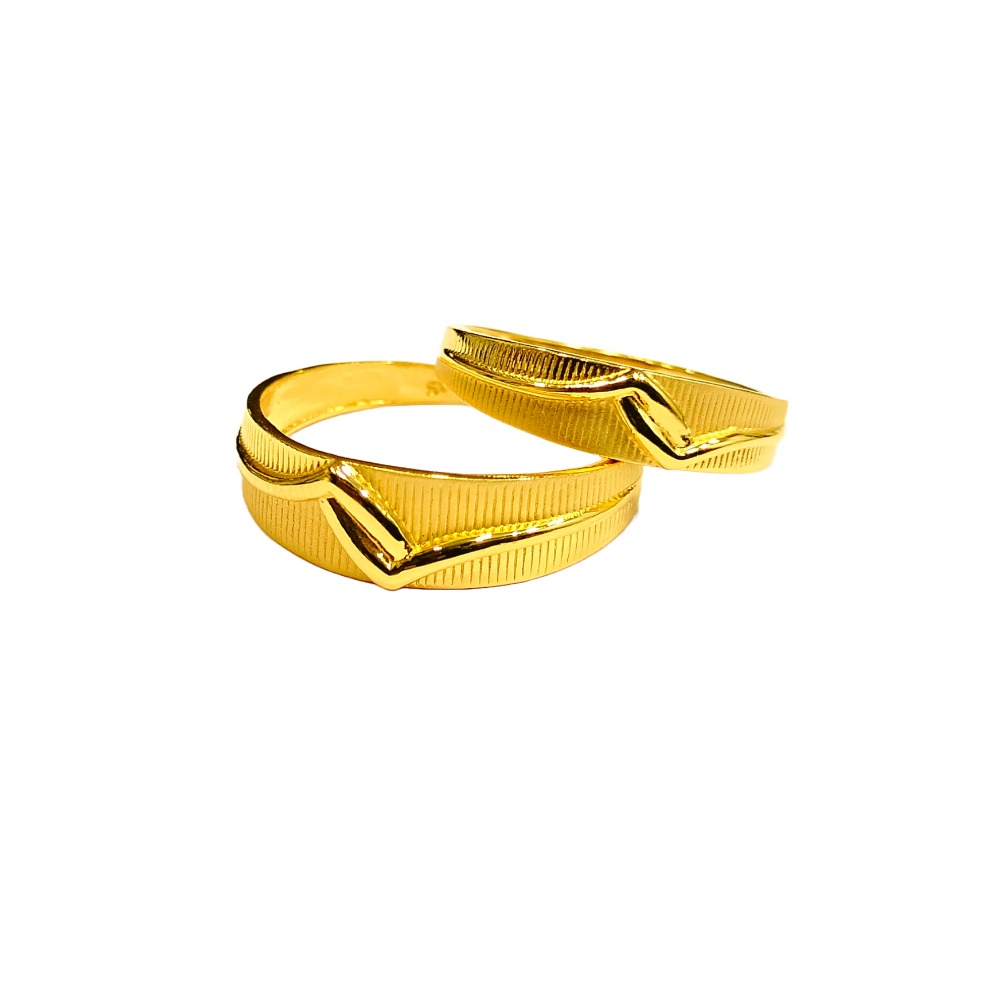 22KT Couple Design Rings - Image 2