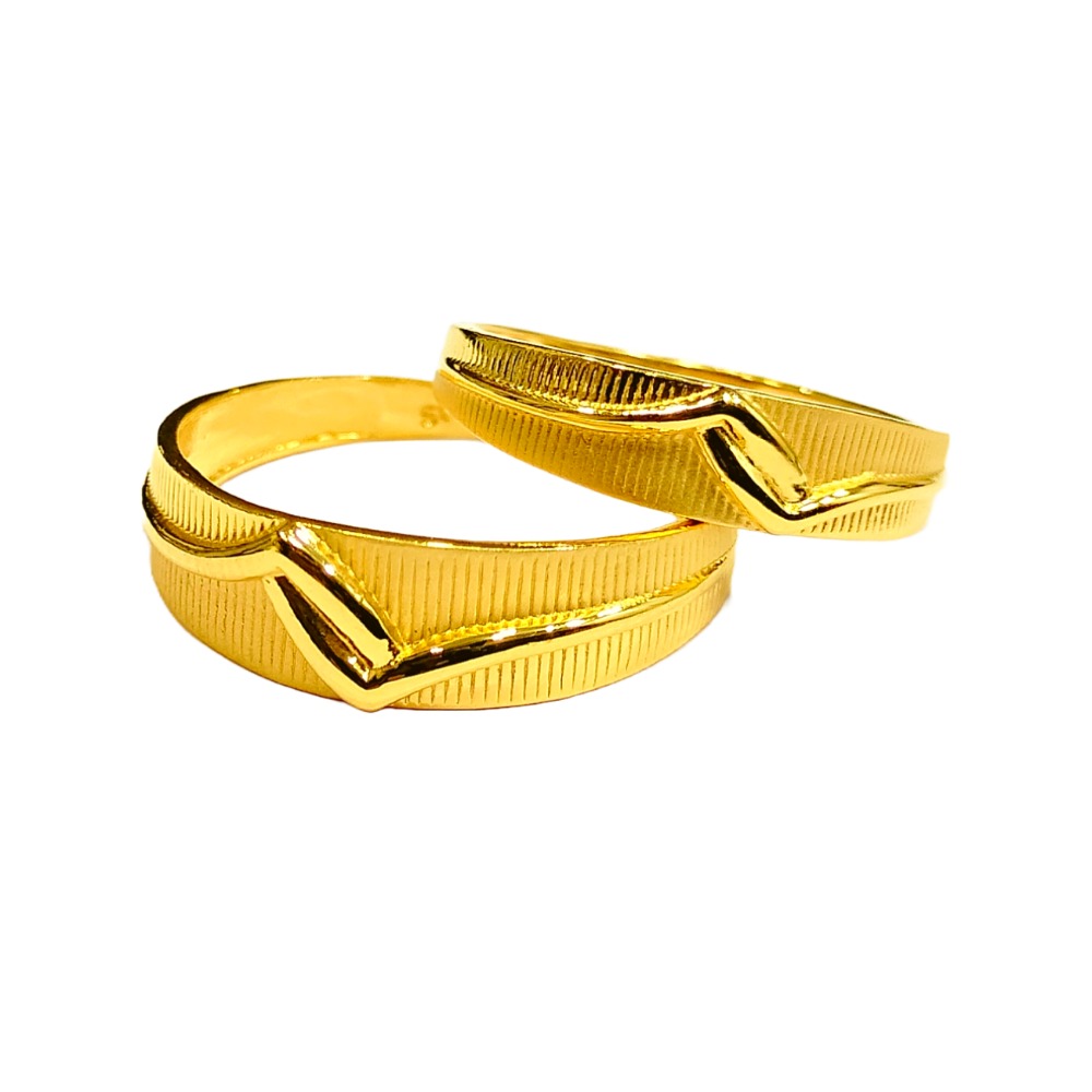 22KT Couple Design Rings