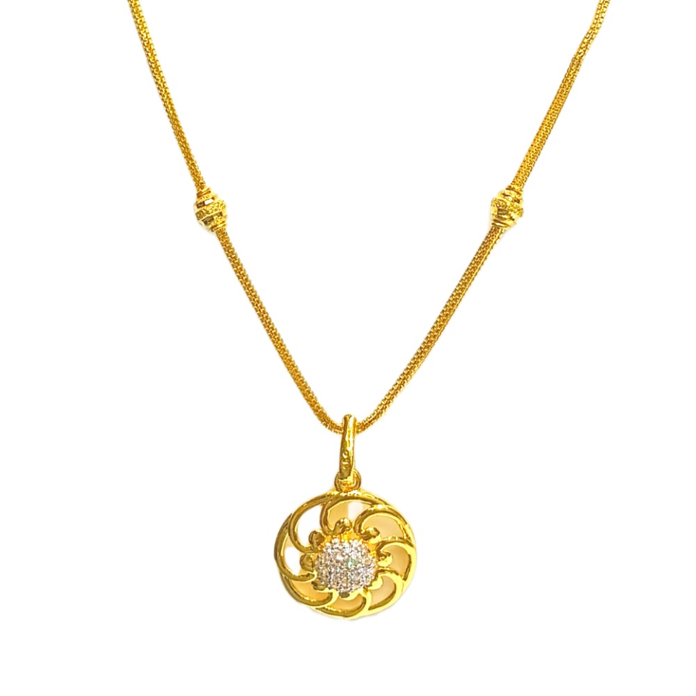 22KT Unique Designer Chain Set