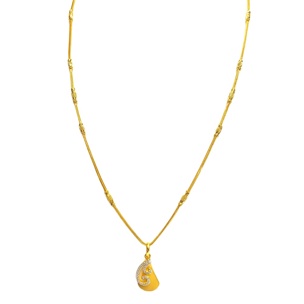 22KT Unique Design Chain Set - Image 2