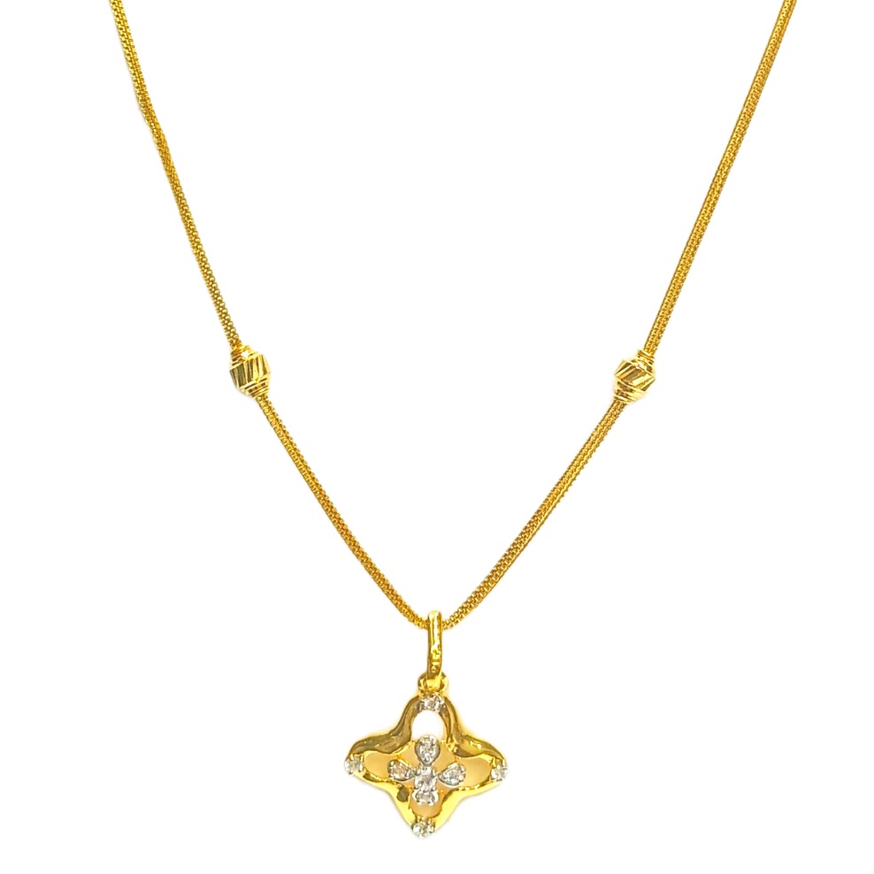 22KT Beautiful Design Chain Set