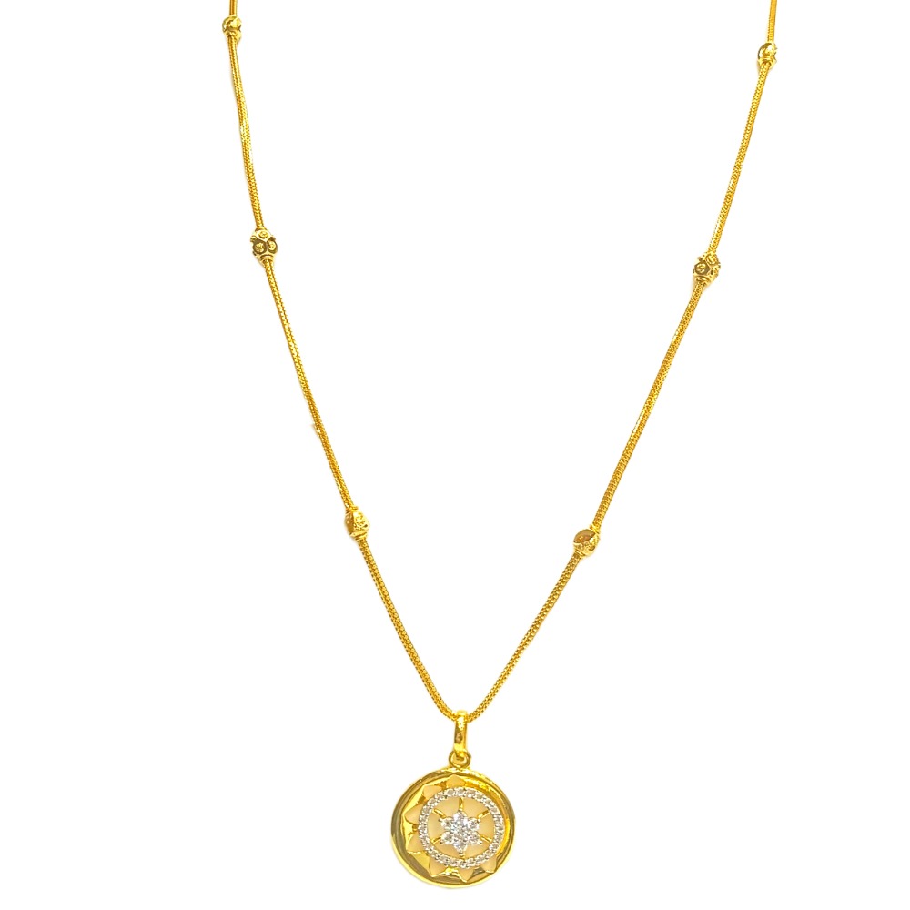 22KT Unique Design Chain Set - Image 2