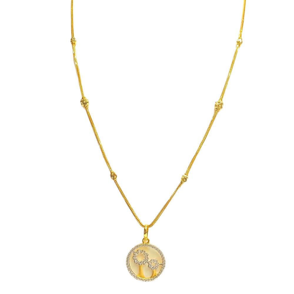 22KT Beautiful Design Chain Set - Image 2
