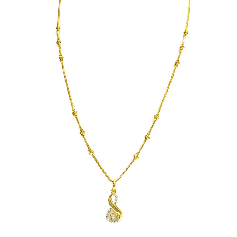 22KT Unique Design Chain Set - Image 2