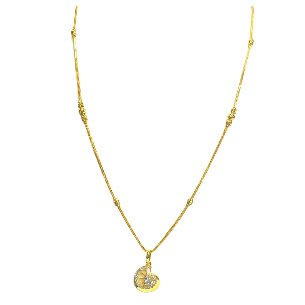 22KT Unique Design Chain Set - Image 2