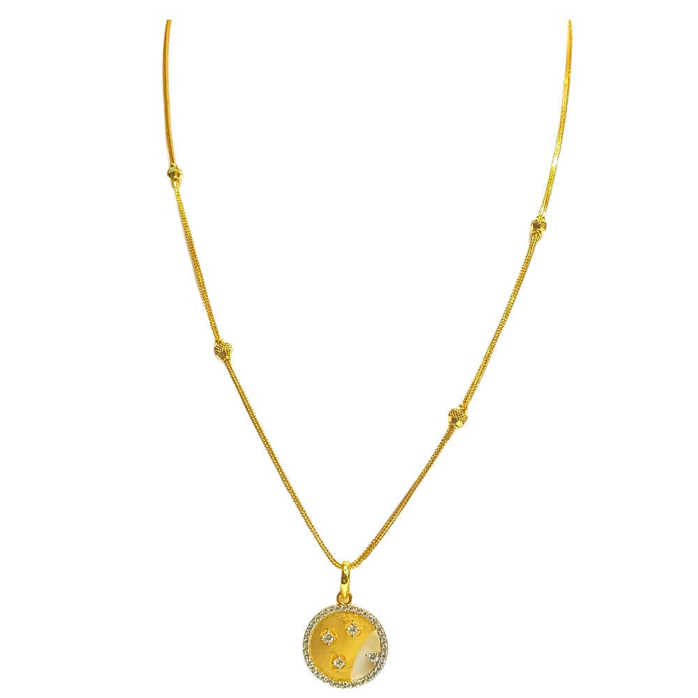 22KT Beautiful Design Chain Set - Image 2