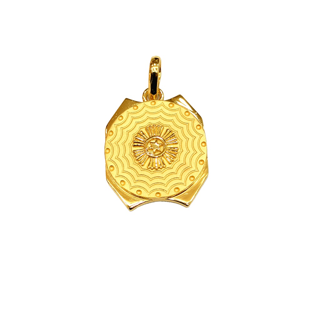 22KT Bahubali Design Pendant