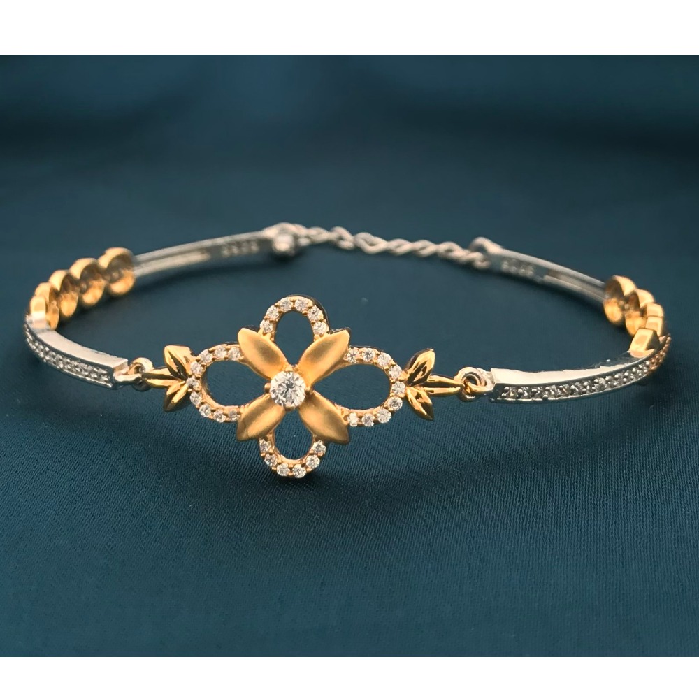 925 Silver Elegant Design Ladies Kada - Image 2