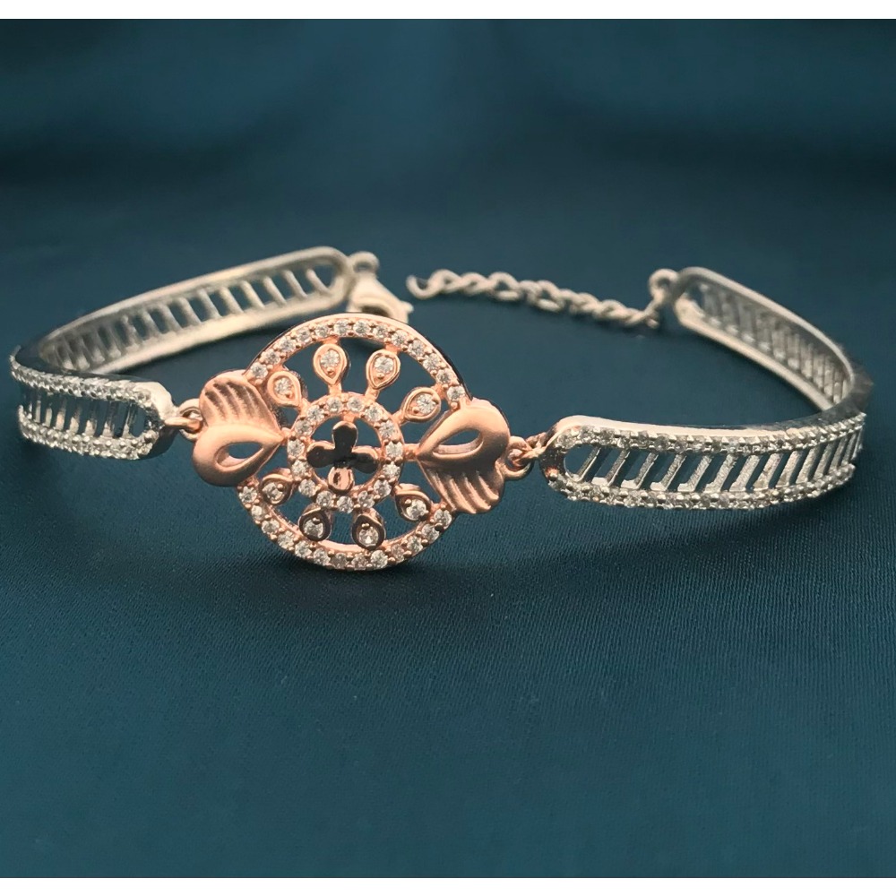 925 Silver Beautiful Design Ladies Kada - Image 2
