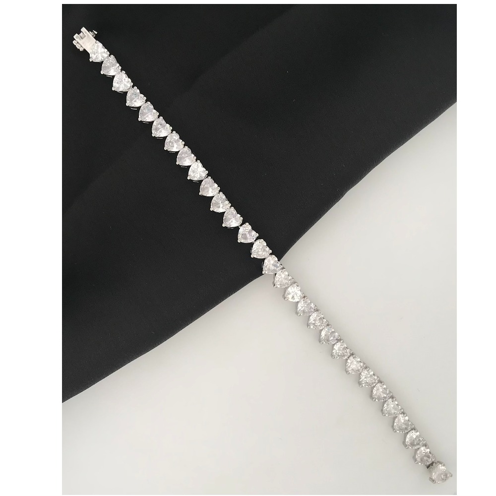 925 Silver Elegant Design Ladies Bracelet - Image 2