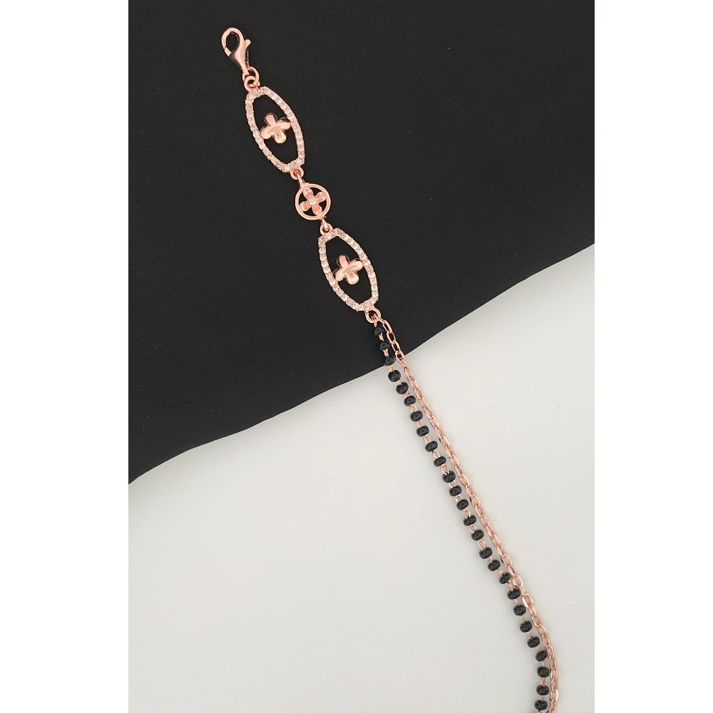 925 Silver Designer Mangalsutra Bracelet - Image 2