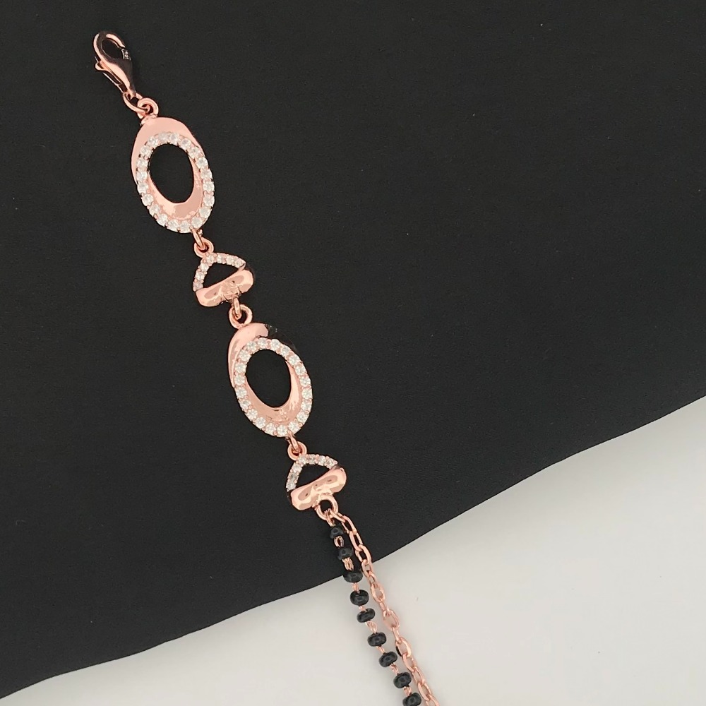 925 Silver Beautiful Design Mangalsutra Bracelet