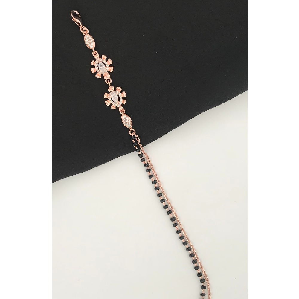 925 Silver Design Mangalsutra Bracelet - Image 2